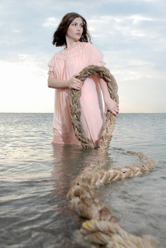 Ocean概念女性