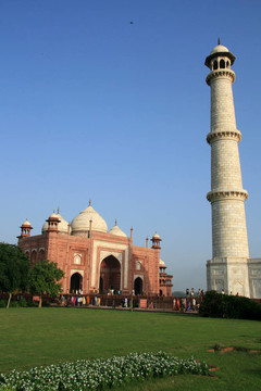 泰姬陵；Agra；印度
