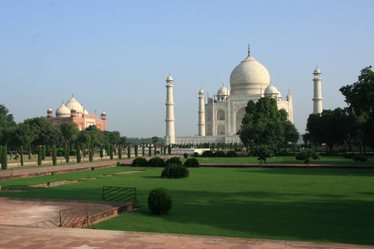 泰姬陵；Agra；印度
