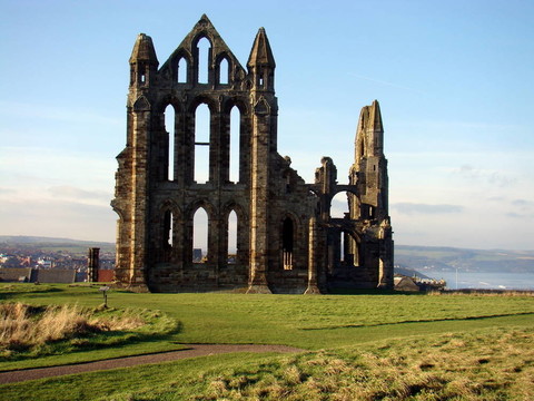 惠特比Abbey；北約克郡