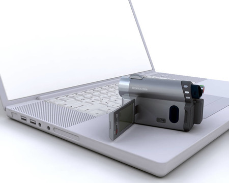 筆記本電腦上的3D方便的凸輪