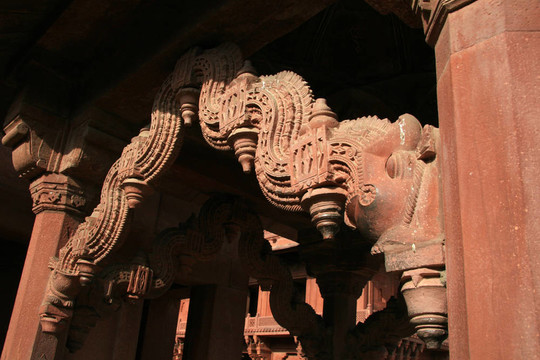 Fatehpur Sikri；Agra；印度