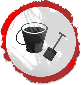 垃圾海灘的標(biāo)志