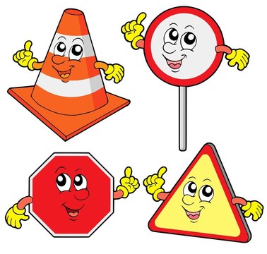 可愛的道路標(biāo)志集合