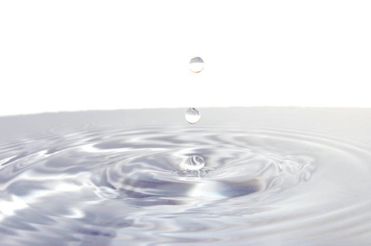水滴健康概念