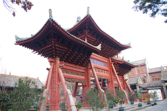 木質(zhì) 大牌坊 西安清真大寺