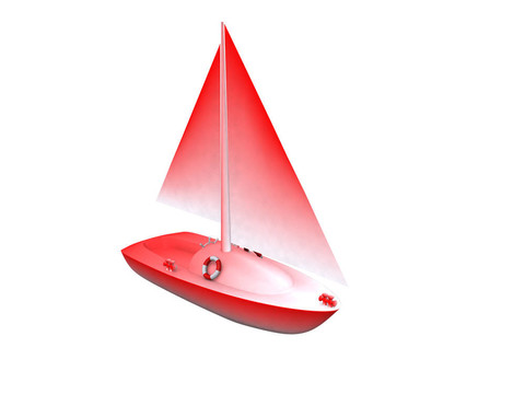 船。3D游艇運(yùn)動(dòng)圖標(biāo)