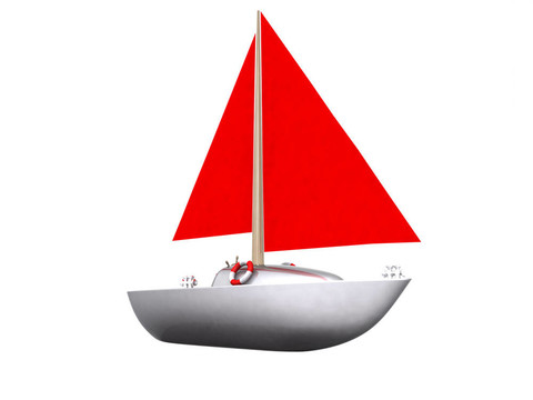 船。3D游艇運(yùn)動(dòng)圖標(biāo)