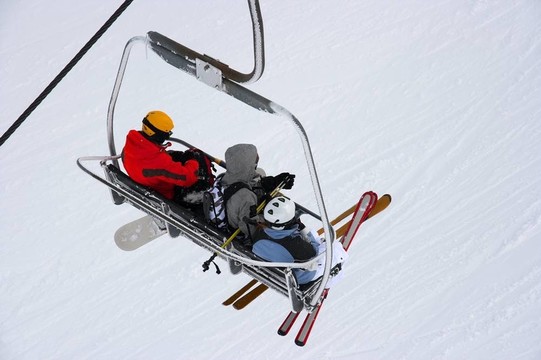 滑雪纜車