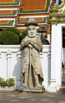 Wat Pho衛(wèi)兵雕像