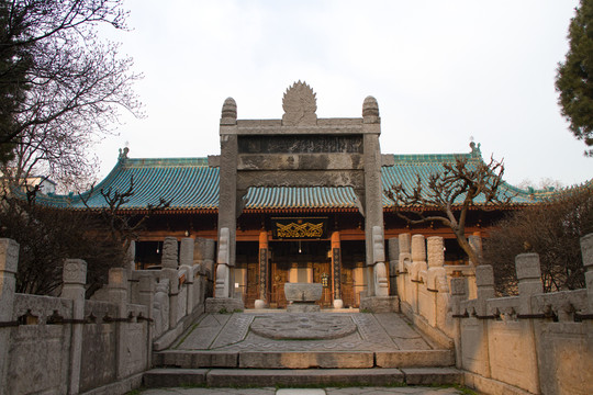 石牌坊 禮拜大殿 西安清真大寺
