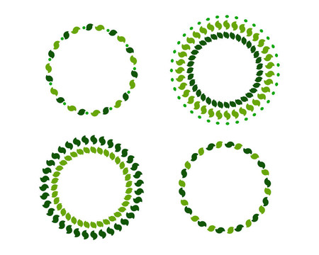 綠色的花環(huán)