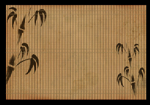 古代日本蘆葦墊