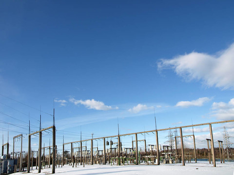 高壓變電站設(shè)施廣角炮