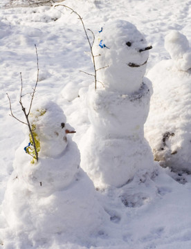 兩個雪人