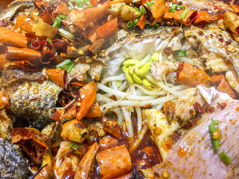烤魚特寫