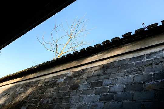 江南建筑天空