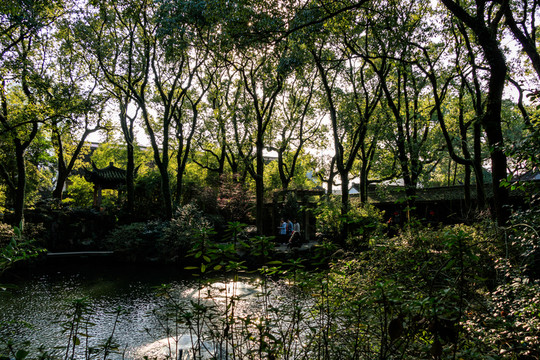 天一閣景觀 古建筑 天一閣 景