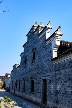 寧波仿古建筑 仿古建筑 灰磚