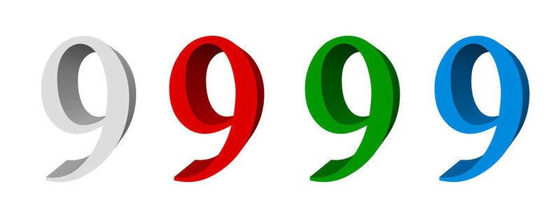 3d digits_9