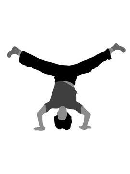 現(xiàn)代時(shí)尚的舞者