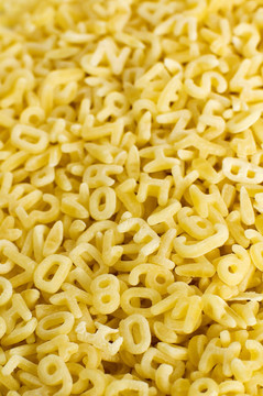面食字母