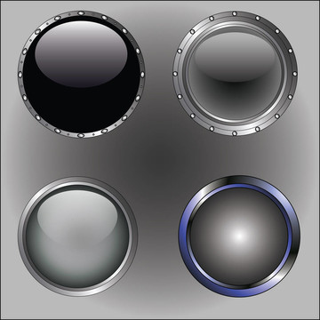 4優(yōu)雅的Black Buttons