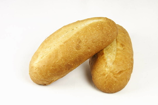 兩個(gè)面包卷