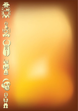 非洲面具和人物