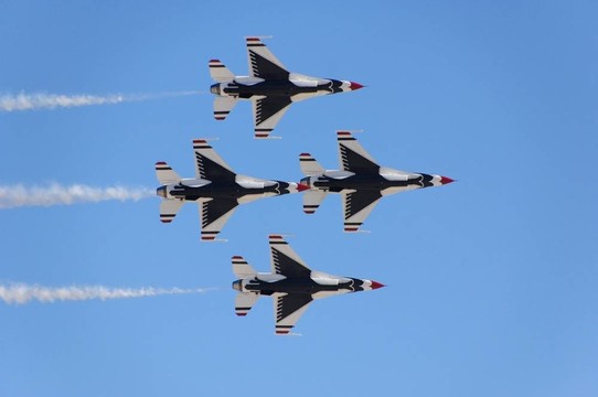 軍用戰(zhàn)斗機飛行演示