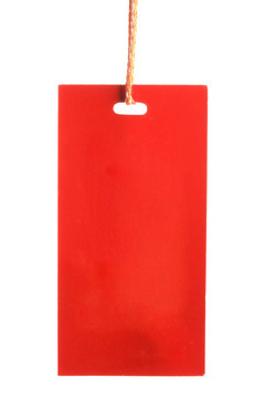 紅紙標(biāo)簽隔離