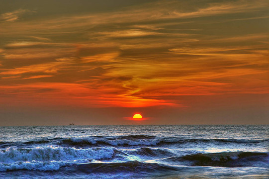 日落HDR