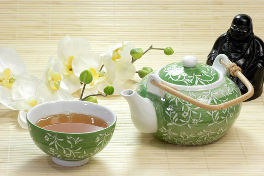如來佛祖與茶