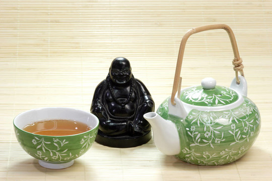 綠茶和Teapot