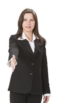 年輕的女商人
