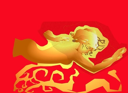 在水療中心按摩