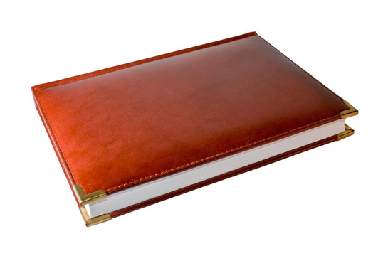 空白的書