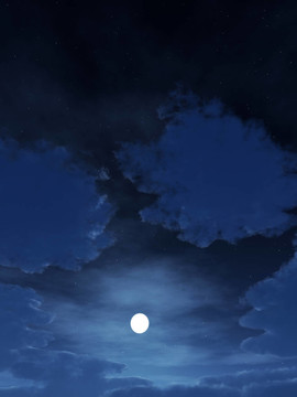 夜間