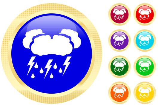 圖標(biāo)的雷暴