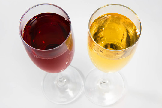 紅白葡萄酒