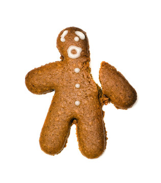 受傷的Gingerbread Man