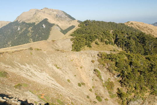 金色的草原和高山峽谷的危險。
