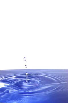 水滴健康概念