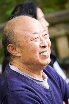 幸福的老夫妻