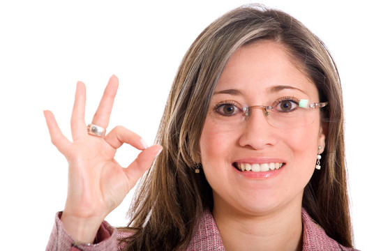 商業(yè)女人做的確定的標(biāo)志
