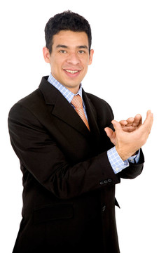 生意人鼓掌