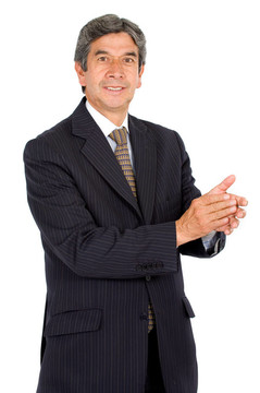 生意人鼓掌