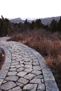 山上石頭小路
