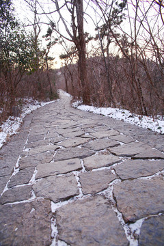 山林小路 石板路