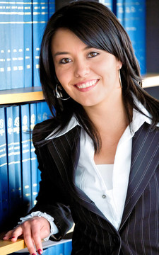 辦公室里的商業(yè)女性畫像